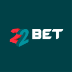 22Bet Logo. Green background