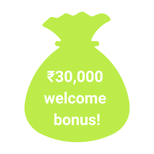 30k INR welcome bonus offer