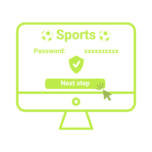 Create Password Green Icon