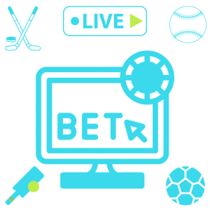 Live Betting Blue Icon